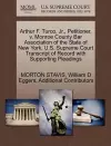 Arthur F. Turco, JR., Petitioner, V. Monroe County Bar Association of the State of New York. U.S. Supreme Court Transcript of Record with Supporting Pleadings cover