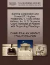 Summa Corporation and Howard R. Hughes, Petitioners, V. Trans World Airlines, Inc. U.S. Supreme Court Transcript of Record with Supporting Pleadings cover