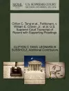 Clifton C. Tang et al., Petitioners, V. William E. Craver, Jr., et al. U.S. Supreme Court Transcript of Record with Supporting Pleadings cover