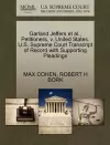 Garland Jeffers et al., Petitioners, V. United States. U.S. Supreme Court Transcript of Record with Supporting Pleadings cover