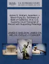 James S. Graham, Appellant, V. March Fong Eu, Secretary of State of California, et al. U.S. Supreme Court Transcript of Record with Supporting Pleadings cover