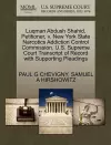 Luqman Abdush Shahid, Petitioner, V. New York State Narcotics Addiction Control Commission. U.S. Supreme Court Transcript of Record with Supporting Pleadings cover