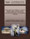 Ashby Leach Et Al., Petitioners, V. Eugene Sawicki, Judge, Cuyahoga County Common Pleas Court. U.S. Supreme Court Transcript of Record with Supporting Pleadings cover