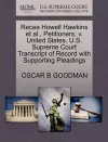 Recea Howell Hawkins et al., Petitioners, V. United States. U.S. Supreme Court Transcript of Record with Supporting Pleadings cover