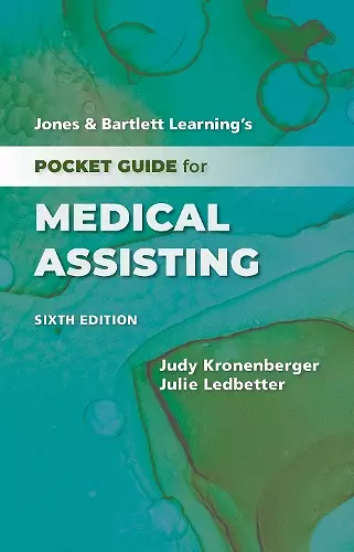 Jones & Bartlett Learning's Pocket Guide for Medical Assisting cover