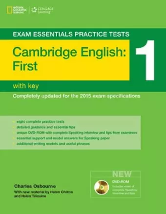 Exam Essentials Practice Tests: Cambridge English First 1 with DVD-ROM cover