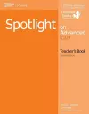 Spotlight on Advanced Teacher's Book cover