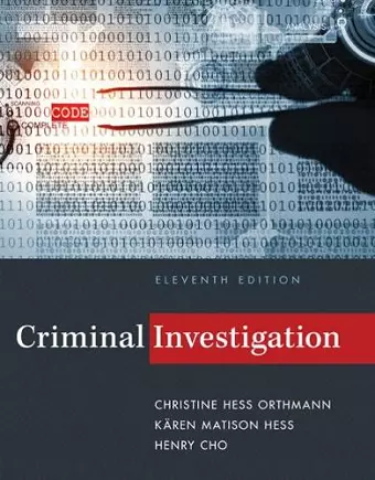 Criminal Investigation cover