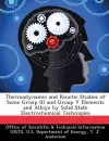 Thermodynamic and Kinetic Studies of Some Group III and Group V Elements and Alloys by Solid State Electrochemical Techniques cover