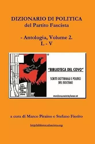 Dizionario di politica del Partito Fascista - Vol. 2 cover