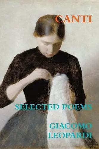 Canti. Selected Poems cover