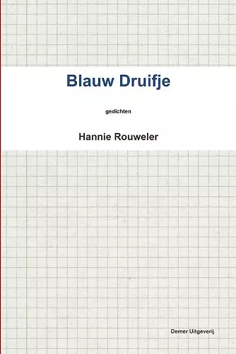 Blauw Druifje cover