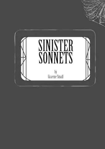 Sinister Sonnets cover