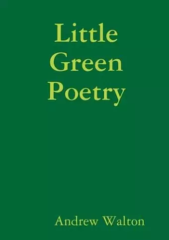 Little Green Poetry cover