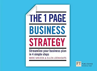 One Page Business Strategy, The cover