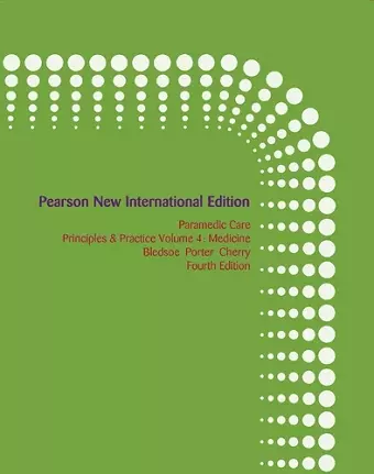 Paramedic Care, Volume 4 cover