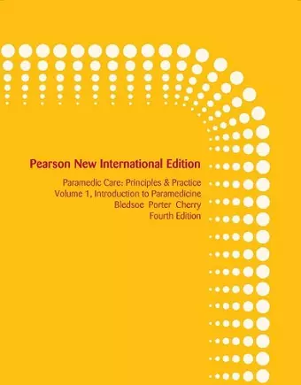 Paramedic Care, Volume 1 cover