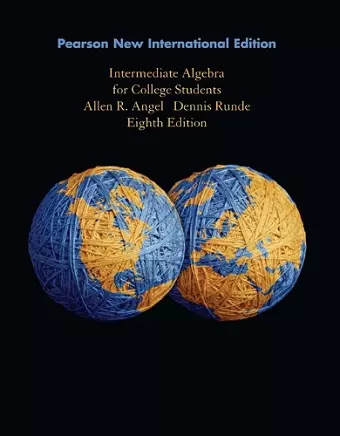 Intermediate Algebra for College Students cover