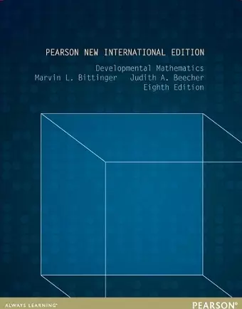 Developmental Mathematics cover