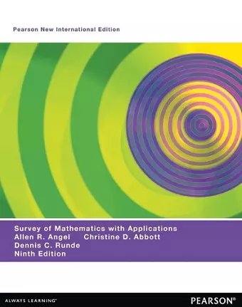 Survey of Mathematics with Applications, A cover