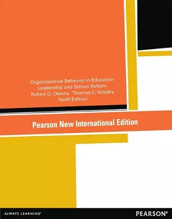 Organizational Behavior in Education: Leadership and School Reform cover
