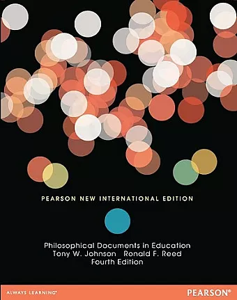 Philosophical Documents in Education cover