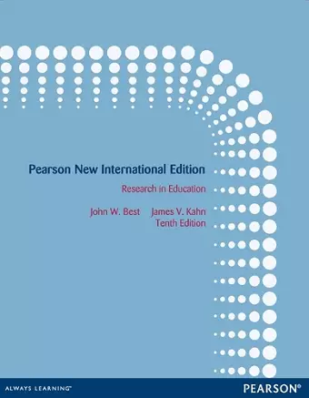 Research in Education cover