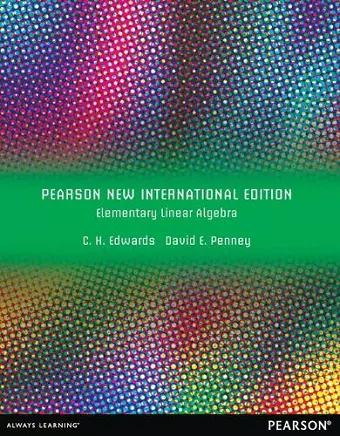 Elementary Linear Algebra cover