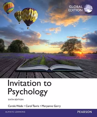 Invitation to Psychology, Global Edition cover