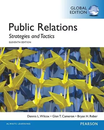 Public Relations: Strategies and Tactics, Global Edition cover