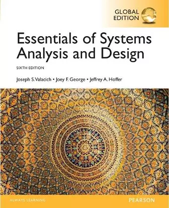 Essentials of Systems Analysis and Design, Global Edition cover