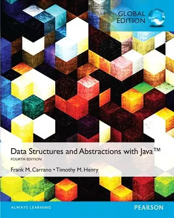 Data Structures and Abstractions with Java, Global Edition cover