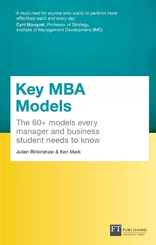 Key MBA Models, Travel Edition cover