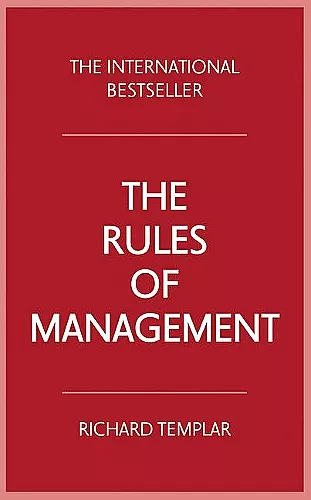 Rules of Management, The cover