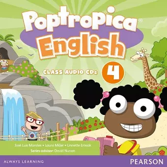 Poptropica English American Edition 4 Audio CD cover