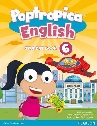 Poptropica English American Edition 6 Student Book cover