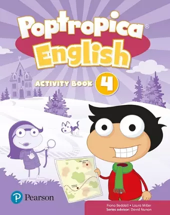 Poptropica English Level 4 Activity Book cover