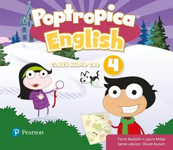 Poptropica English Level 4 Audio CD cover