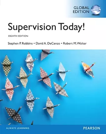 Supervision Today!, Global Edition cover