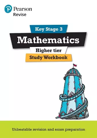 Pearson REVISE Key Stage 3 Maths (Higher) Study Workbook for preparing for GCSEs in 2025 and 2026 cover