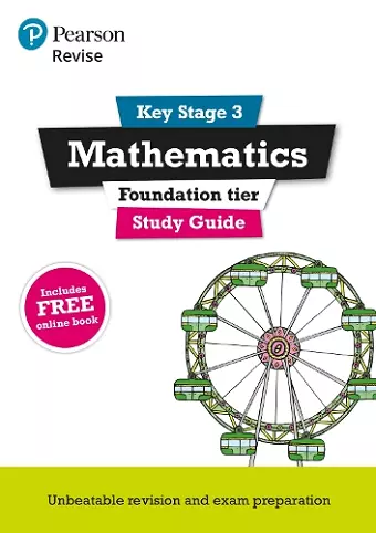 Pearson REVISE Key Stage 3 Maths Study Guide for preparing for GCSEs in 2023 and 2024 cover