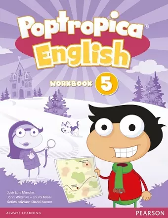 Poptropica English American Edition 5 Workbook and Audio CD Pack cover