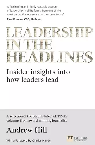 Leadership in the Headlines cover