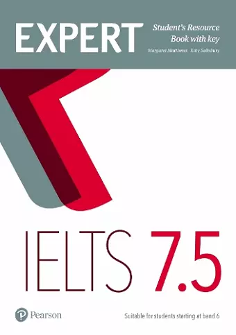 Expert IELTS 7.5 Student's Resource Book with Key cover