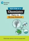 Pearson REVISE AQA GCSE Chemistry (Higher) Revision Workbook - for 2025 and 2026 exams cover