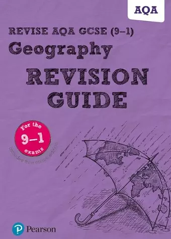 Pearson REVISE AQA GCSE (9-1) Geography Revision Guide: For 2024 and 2025 assessments and exams - incl. free online edition (Revise AQA GCSE Geography 16) cover