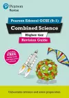 Pearson REVISE Edexcel GCSE (9-1) Combined Science Higher Revision Guide: For 2024 and 2025 assessments and exams - incl. free online edition (Revise Edexcel GCSE Science 16) cover