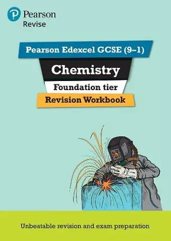 Pearson REVISE Edexcel GCSE Chemistry (Foundation) Revision Workbook - for 2025 and 2026 exams cover