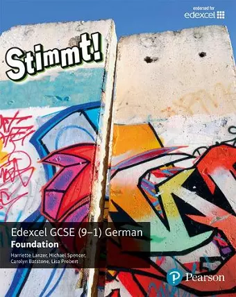 Stimmt! Edexcel GCSE German Foundation Student Book cover