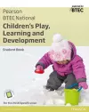BTEC National Children's Play, Learning and Development Student Book cover